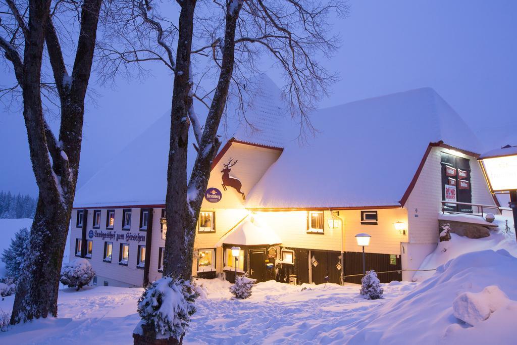 Gasthaus Zum Hirschen Furtwangen Buitenkant foto